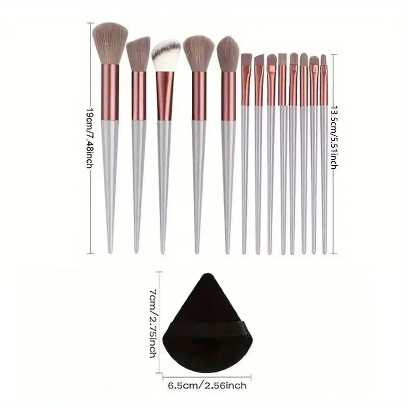 Premium Wool Fiber Brushes
