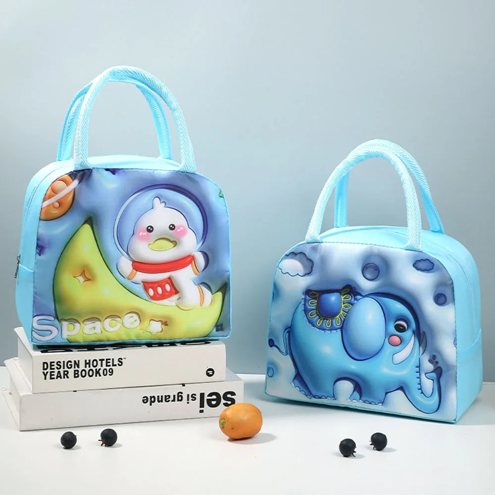Thermal Bag Food Storage bag Student lunchbox cool bag for Children Food Container for Kids School small Thermal Lunch food Bag