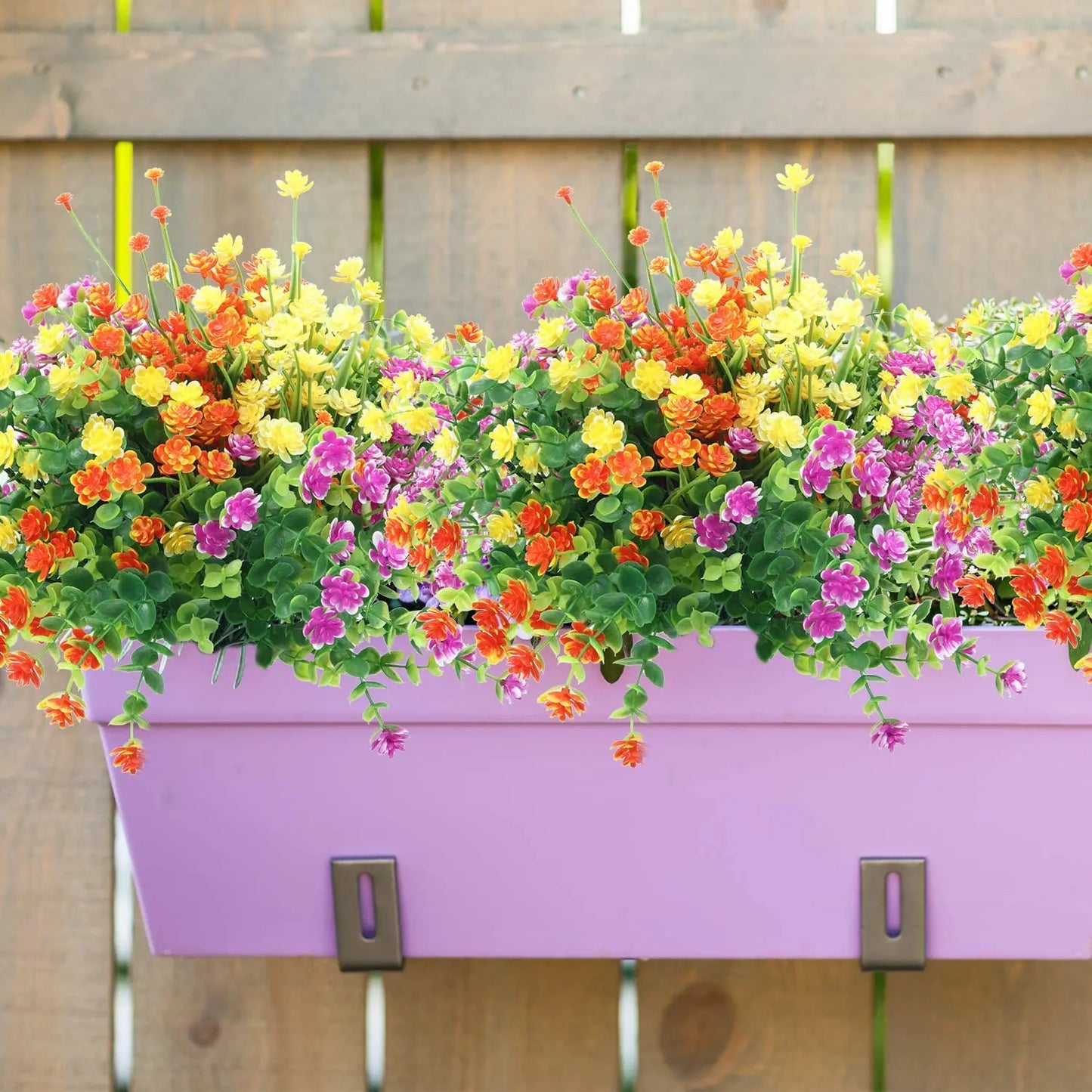 UV-Resistant Artificial Flower Shrubs