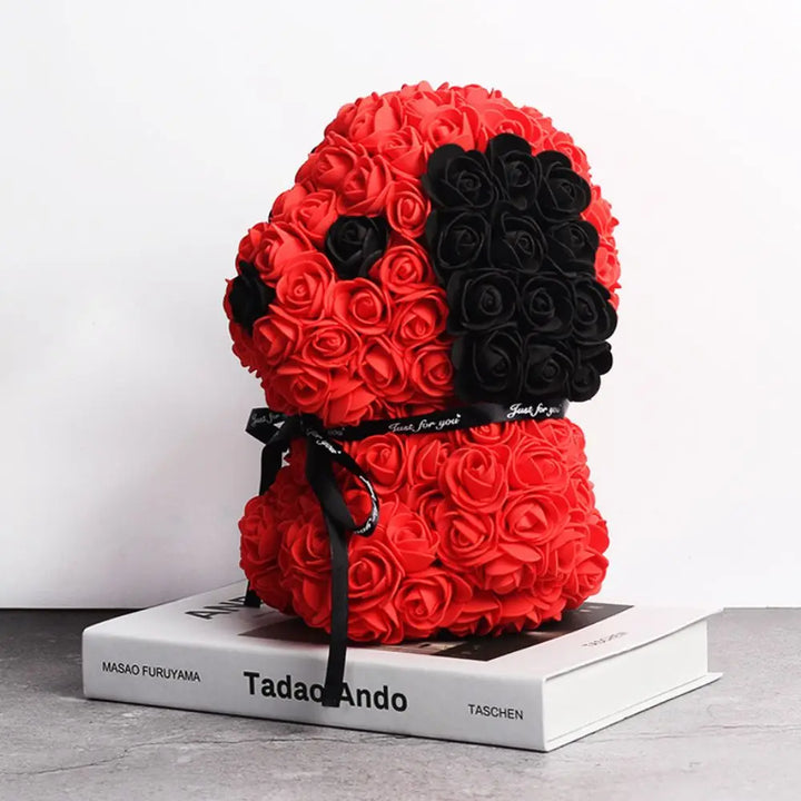 Teddy Rose Dog – Soap Foam Flowers