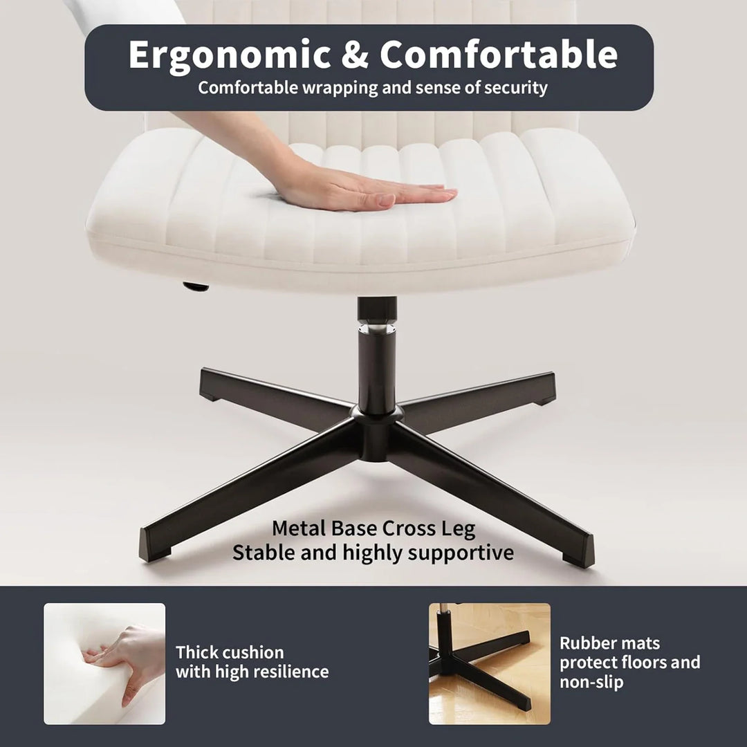 Modern Office Chair for Criss-Cross Sitting