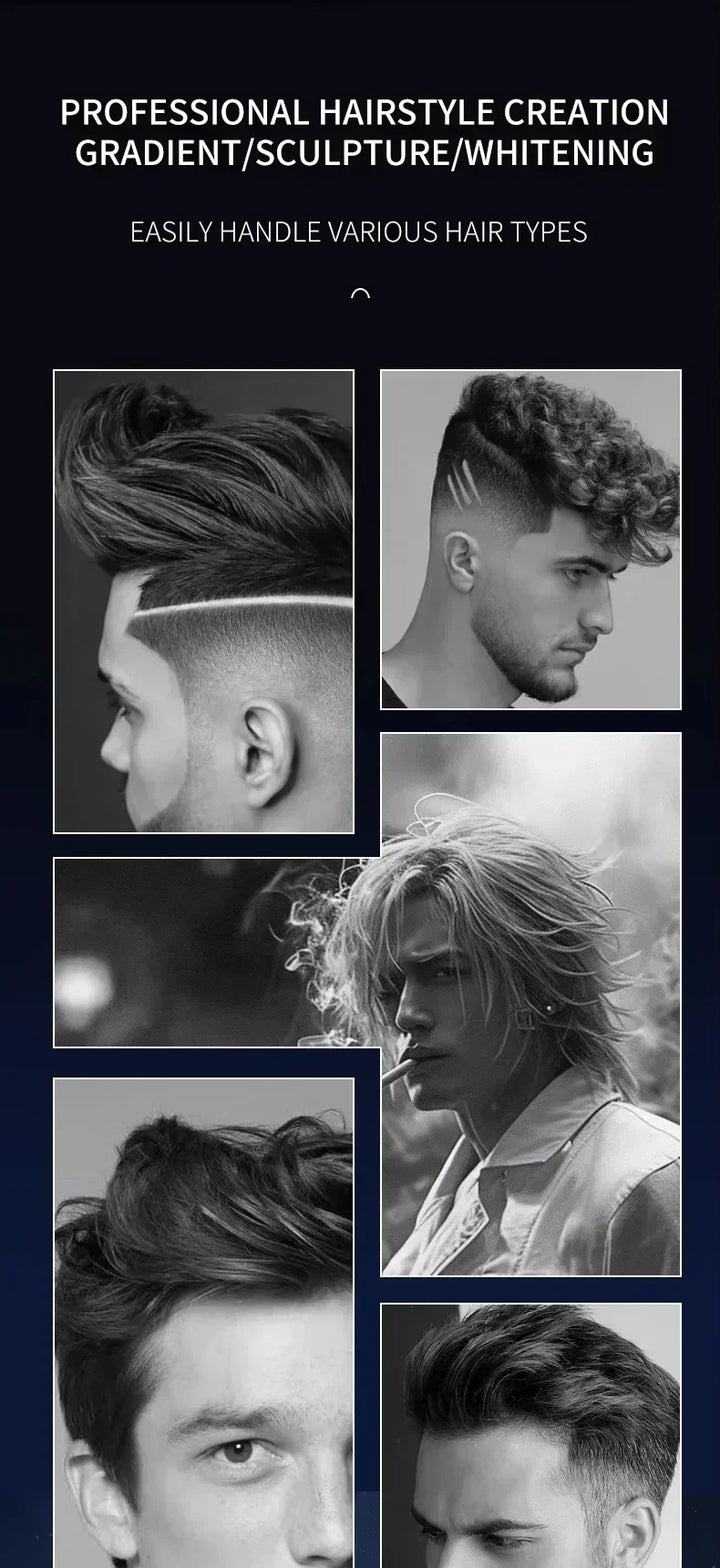 Kemei KM-2290 KM-2293 KM-T95 New Professional Cutting Machine Electric Shaver Hair Trimmers With LCD Display Men's Hair Clipper