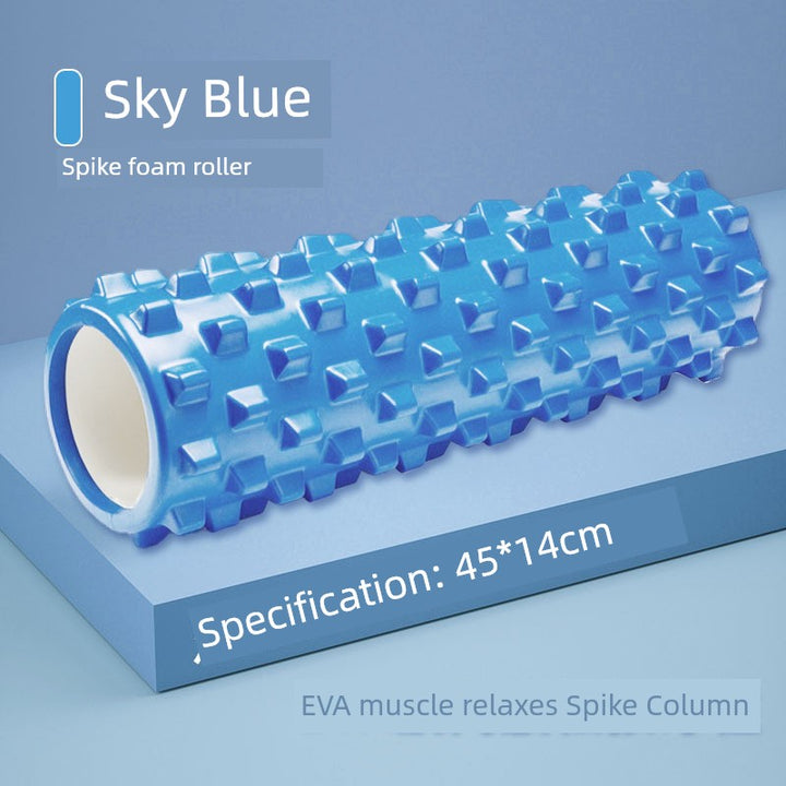 Foam Roller Roller Spiked Club Yoga Equipment Muscle Relaxation Roller Leg Slimmer Massage Shaft Foam Foam Roller