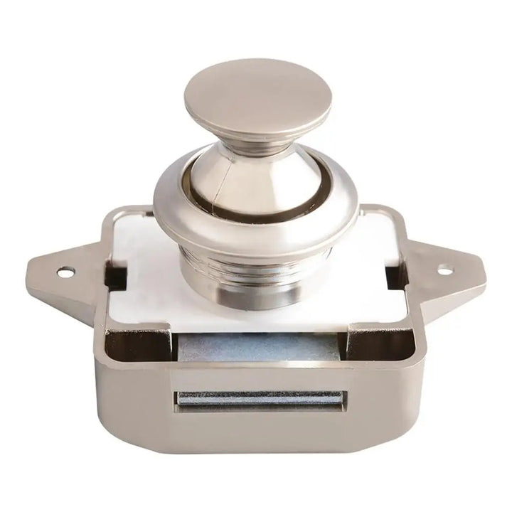 Camping Car Push Lock RV Caravan Boat Motor Home Cabinet Drawer Latch Button Locks Keyless Furniture Door Lock Hardware