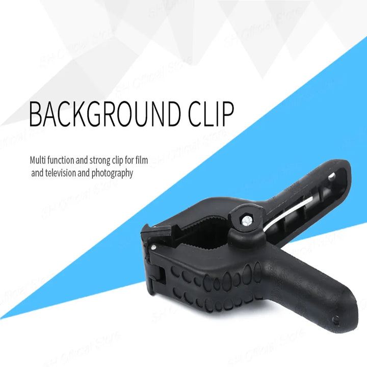 12Pcs Muslin Clamps Background Stand Clip Photography Heavy Duty 6CM Photo Booth Fixed Backdrop Muslin & Green Screen