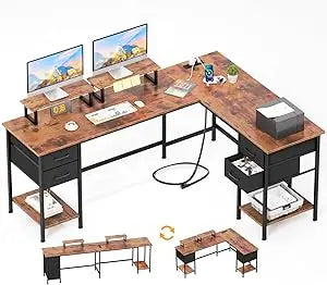 L-Shaped Home Office Desk