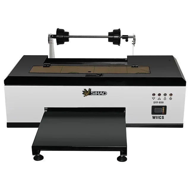 SIHAO A3 R1390/L1800 DTF Printer Oven All-in-One for T-Shirt Fabric Textile Clothing Printing DTF Transfer Film Printer Machine