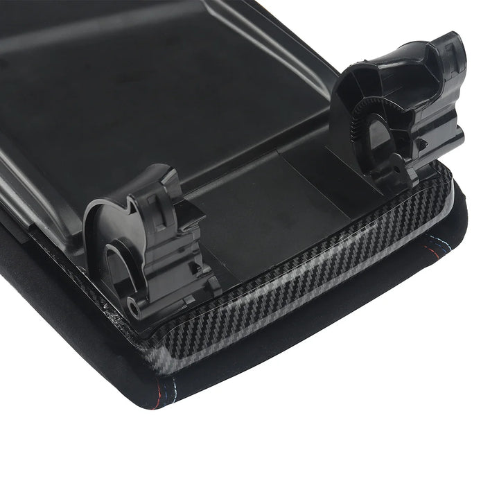 Alcantara Center Console Armrest Box Cover For BMW F30 F31 F32 F33 F34 F36 12-20