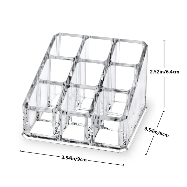 9-Grid Lipstick Storage Rack