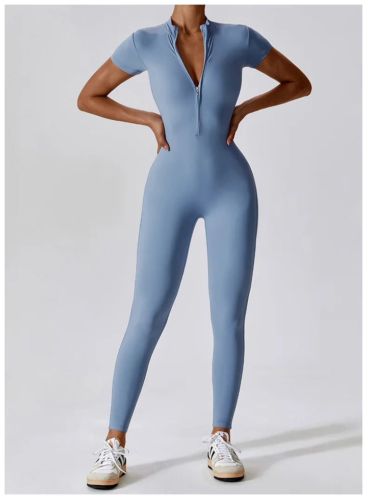 New Yoga Clothes Suit Workout Sports Set Women Bodysuits Gym Set Women Training Siamese Fitness Jumpsuit Female Sportswear