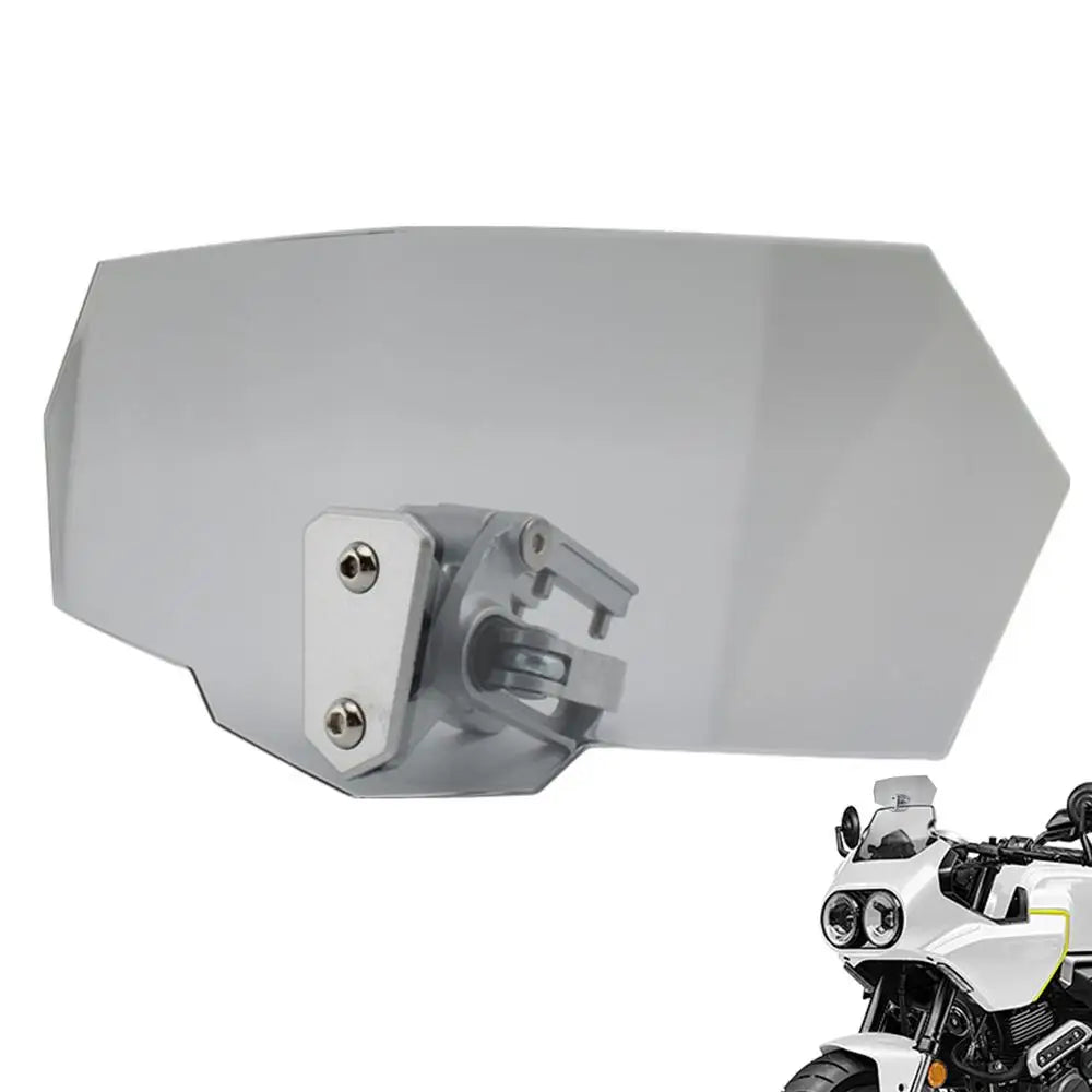 Motorcycle Windshield Extension Heightened Windshield Spoiler Clip Adjustable on Windshield Extension Motorcycle Wind Deflector
