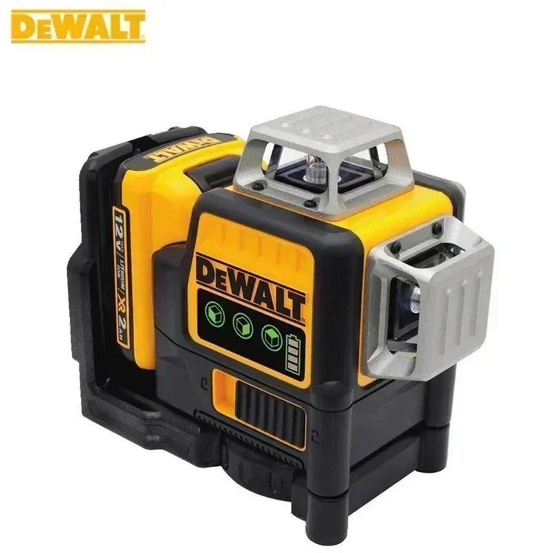 Dewalt DW089L Sides*360 Degree Vertical Lithium Battery 12 Lines Laser Level Horizontal Green Meter Outdoor tools