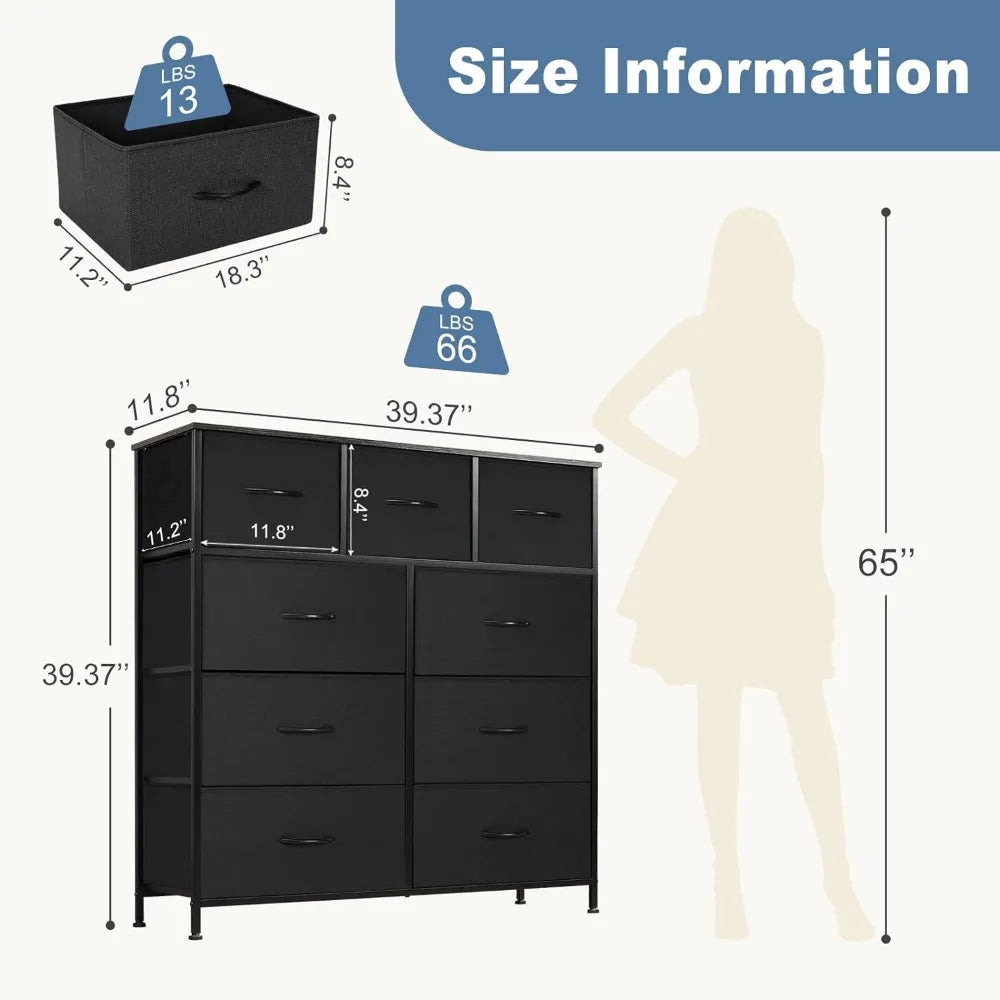 Dresser for Bedroom with Drawers
