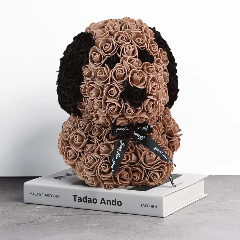 Teddy Rose Dog – Soap Foam Flowers