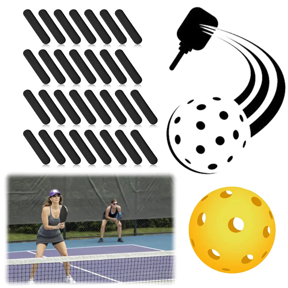 Pickleball Paddle Weight Tape Strips – 30PCS Set