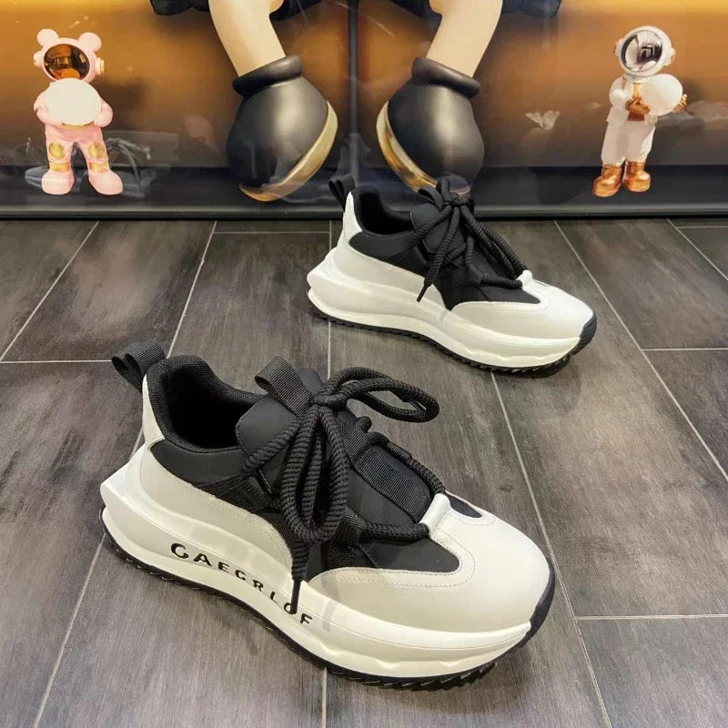 Men Thick Sole Elevated Shoes  Season Comfortable Versatile Breathable Non Slip Sports Shoes Outdoor Travel Casual Shoes