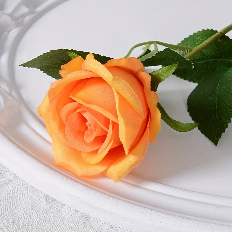 12pcs Artificial Rose Bouquet Décor