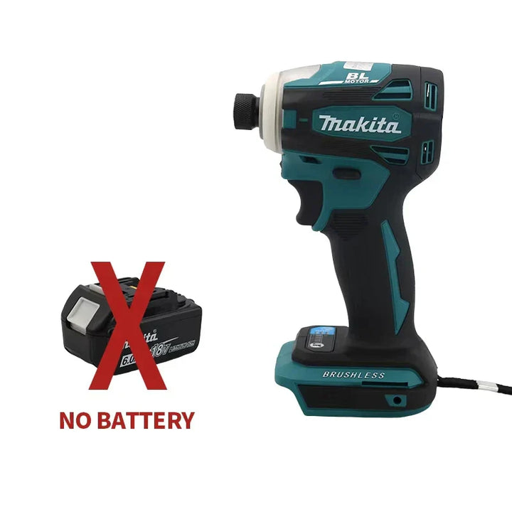 Makita DTD172 18V Cordless Impact Screwdriver Brushless Electric Impact Drill Rechargeable Wood/olt/T-Mode Power Tools