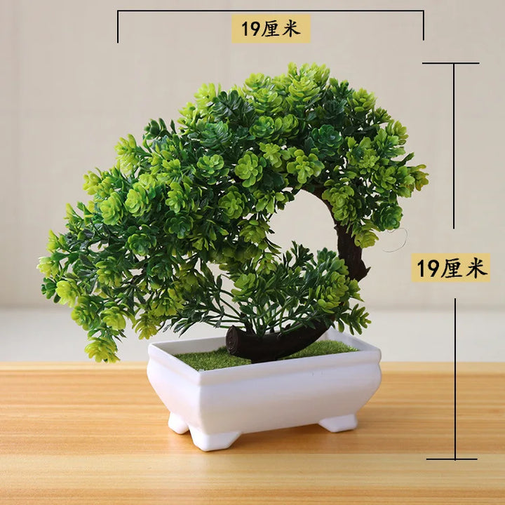 Mini Artificial Bonsai Tree Decoration