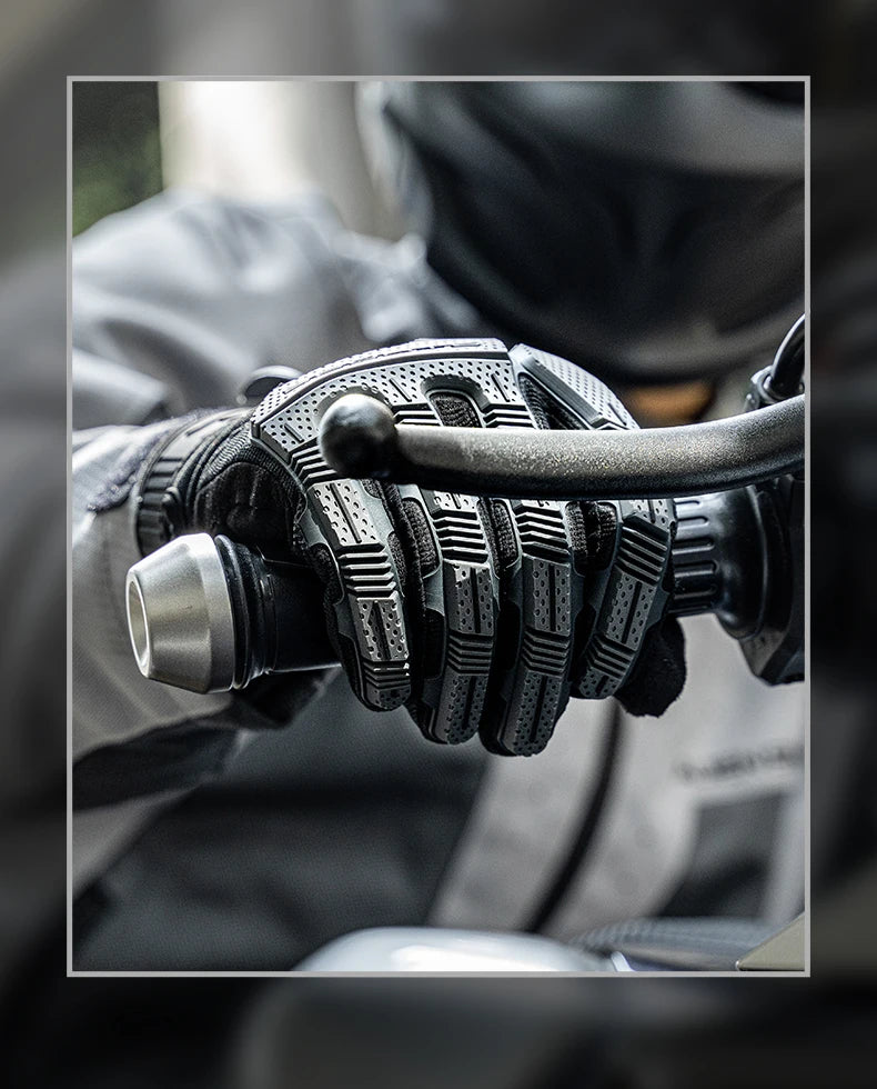 ROCKBROS Cycling Gloves Tactical Gloves SBR Thickened Pad Shockproof Breathable GEL Bike Motorcycle Winter Warmer Full Finger