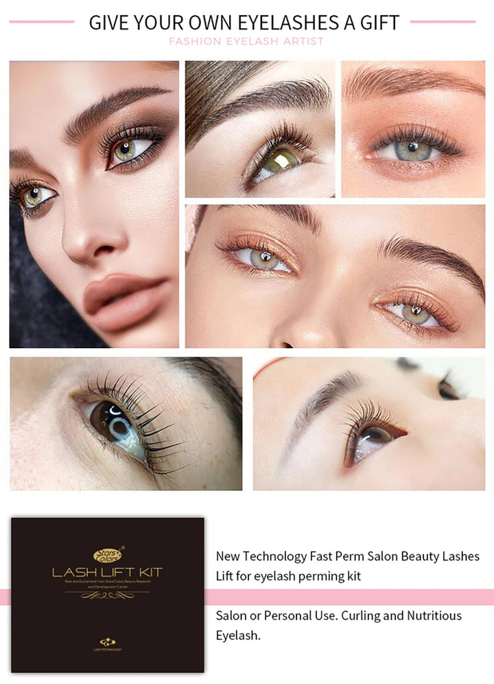 Dropshipping 5-8 Minutes Quick Lash Lifting Eyelash Perm Lash Lift Kit Curling Lashes Eyelash Enhancer Eye Makeup Tool For Salon