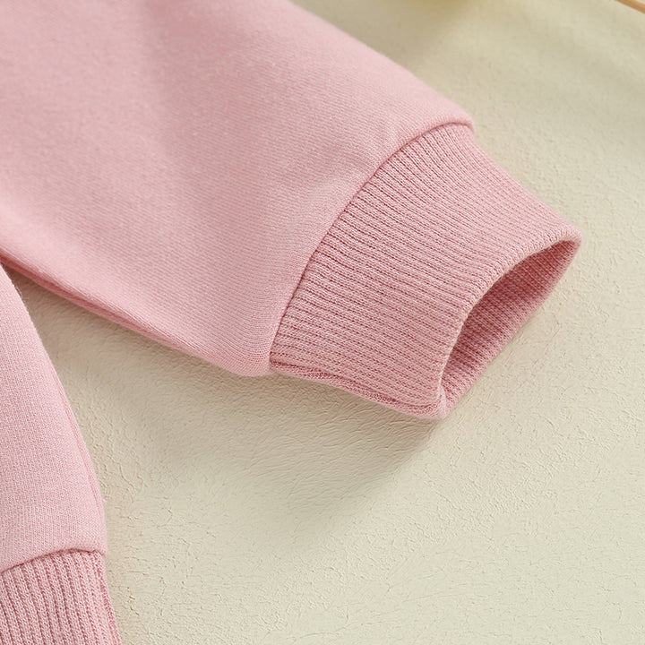 2023-09-27 Lioraitiin 0-3Y Baby Girl Clothes Daddys Girl Long Sleeve Crewneck Sweatshirt Top Casual Pants Fall Winter Outfits