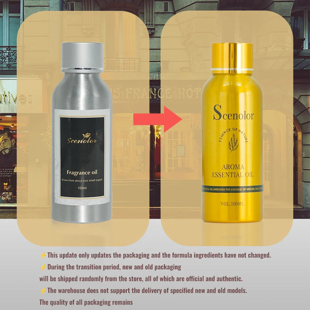 100ml Electric Aroma Hotel Essential Oil Perfume Oil High End Clothing Store Fragrance Oil For Aroma Diffuser Air Freshener Diy
