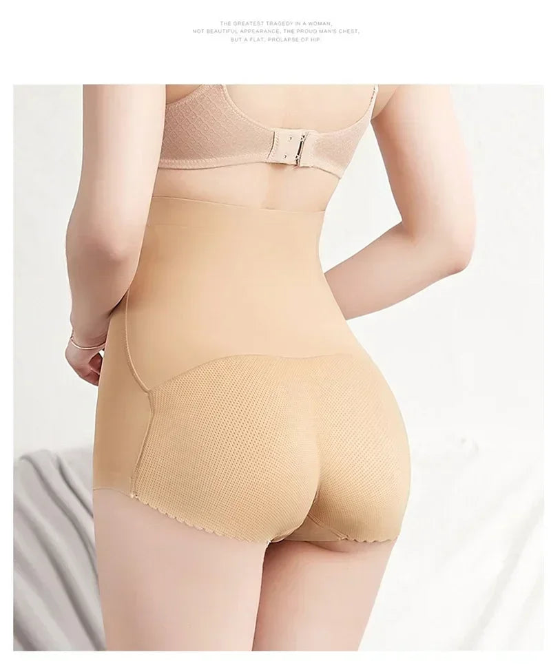 Women Control Padded Panties Sexy Body Shaper Tummy Butt Lifter Panty Enhancer Shapewear Underwear Push Up Hip Female Briefs