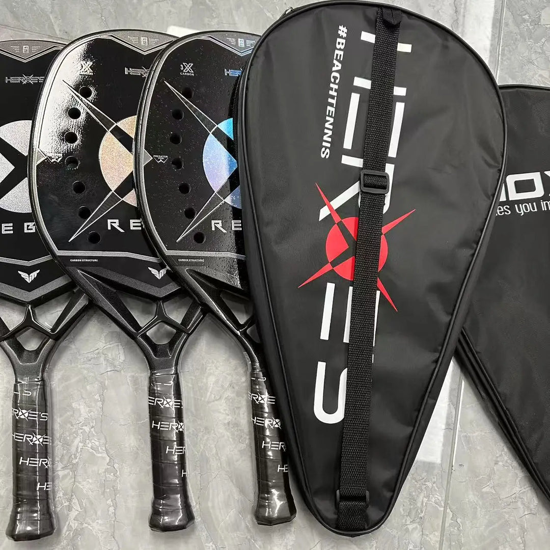 Beach Tennis Racket 3K–18K Carbon