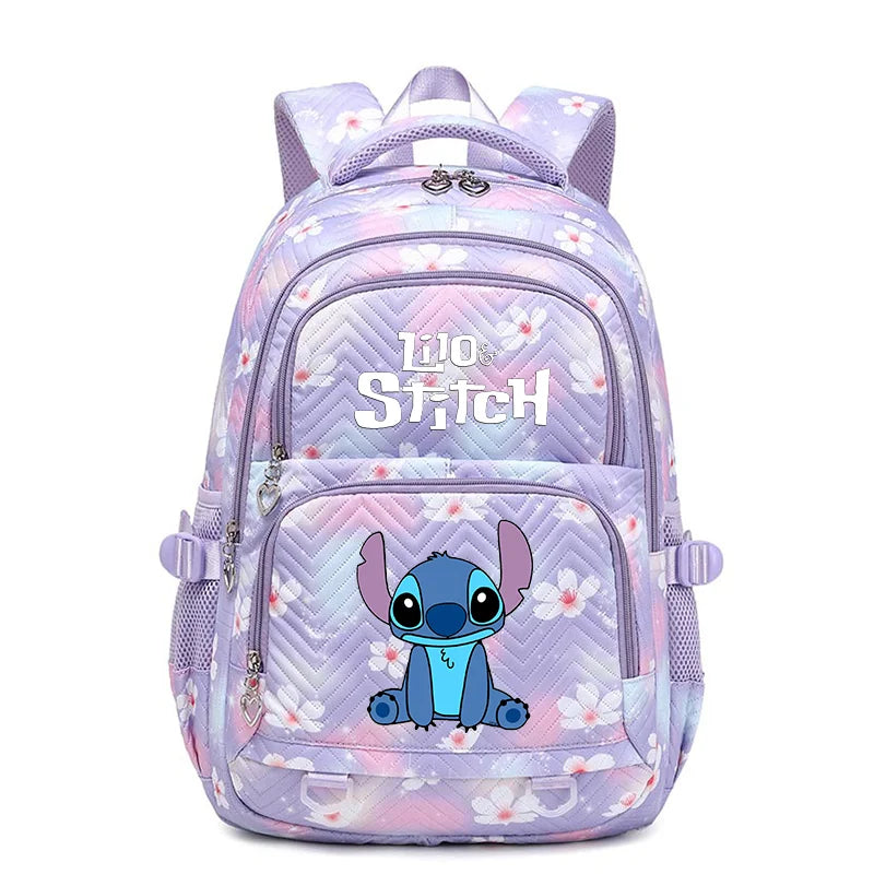 Lilo Stitch Waterproof Women Backpack Female Travel Bag Backpacks Schoolbag for Teenage Girls Bookbag Mochila