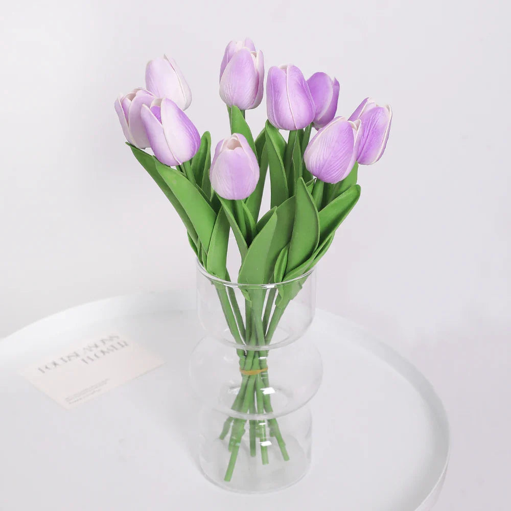 Artificial Tulip Bouquet PE Flowers
