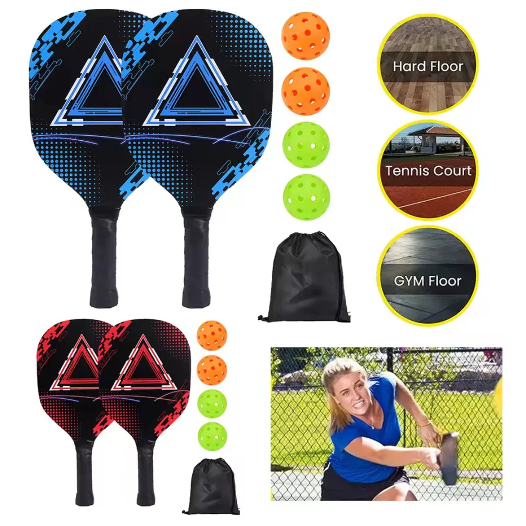 Pickle Ball Paddle Set 1 Bag