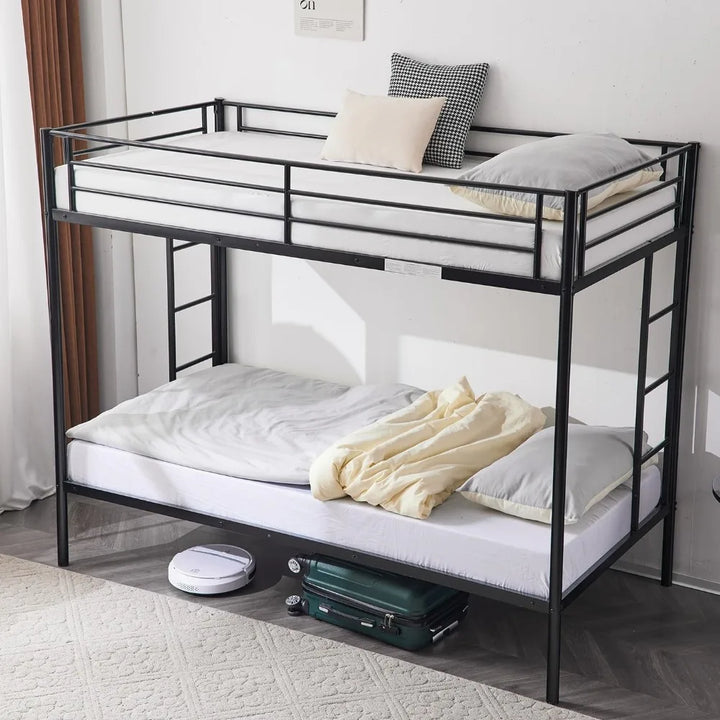Twin Over Twin Metal Bunk Trundle