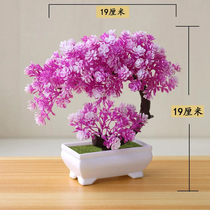 Mini Artificial Bonsai Tree Decoration