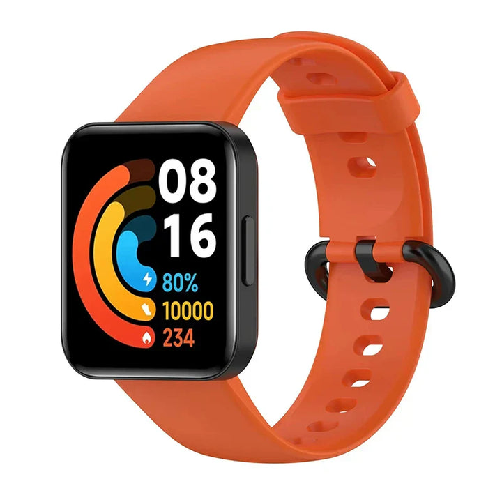 Silicone Strap For Xiaomi Mi Watch 2 3 Lite Mi poco Watch band For Redmi watch 2 Lite 3 Active Wrist Redmi watch 3 lite Bracelet