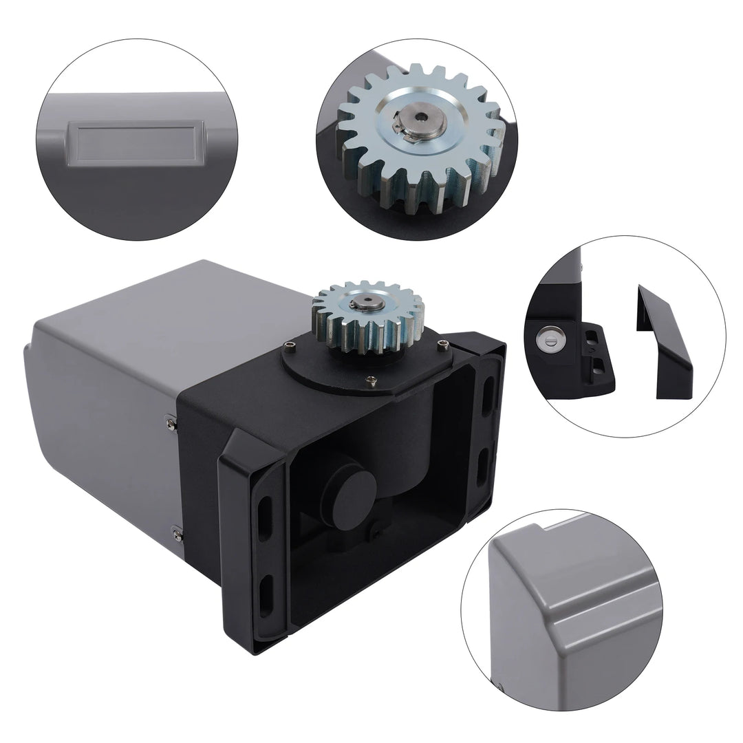 550W/370W/750W 1200KG Sliding Gate Opener Electric Automatic Motor Remote Kit Heavy Duty