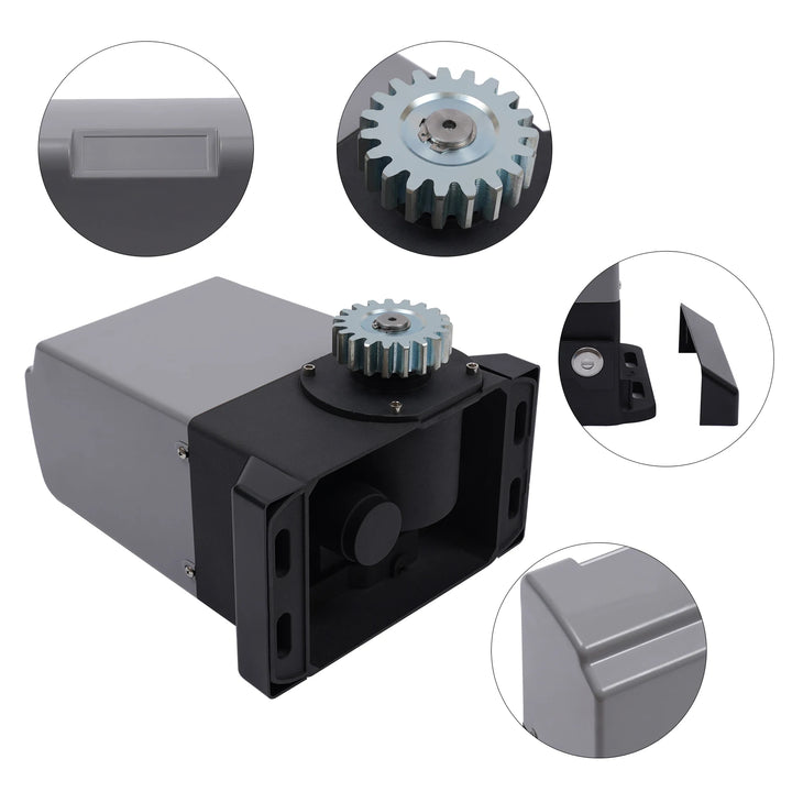 550W/370W/750W 1200KG Sliding Gate Opener Electric Automatic Motor Remote Kit Heavy Duty