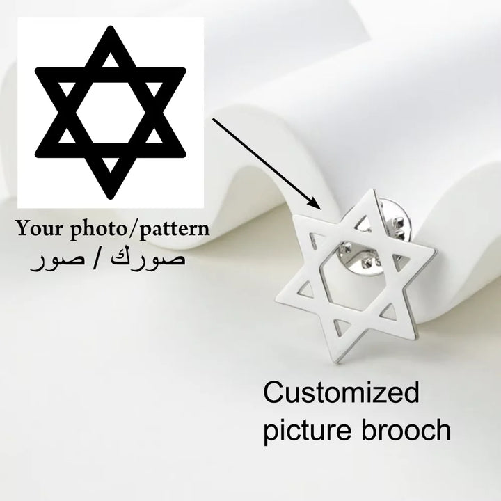 Customize Your Patterns, Company Logo, Event Brooch, Badge Design and Production, Wholesale Customization of any Pattern