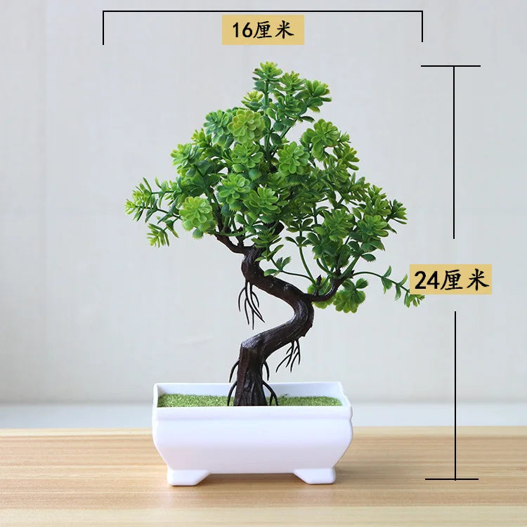 Mini Artificial Bonsai Tree Decoration