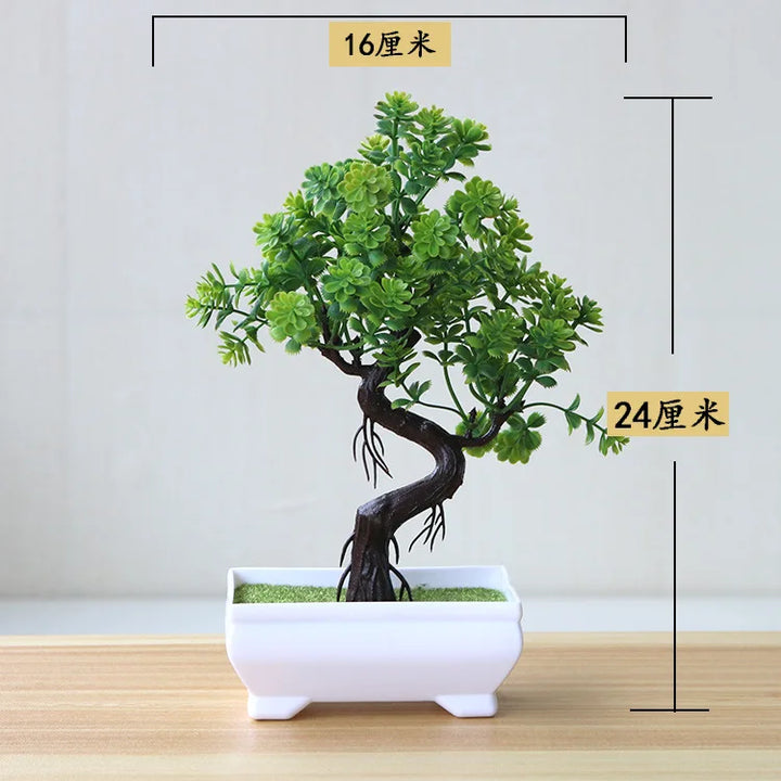 Mini Artificial Bonsai Tree Decoration