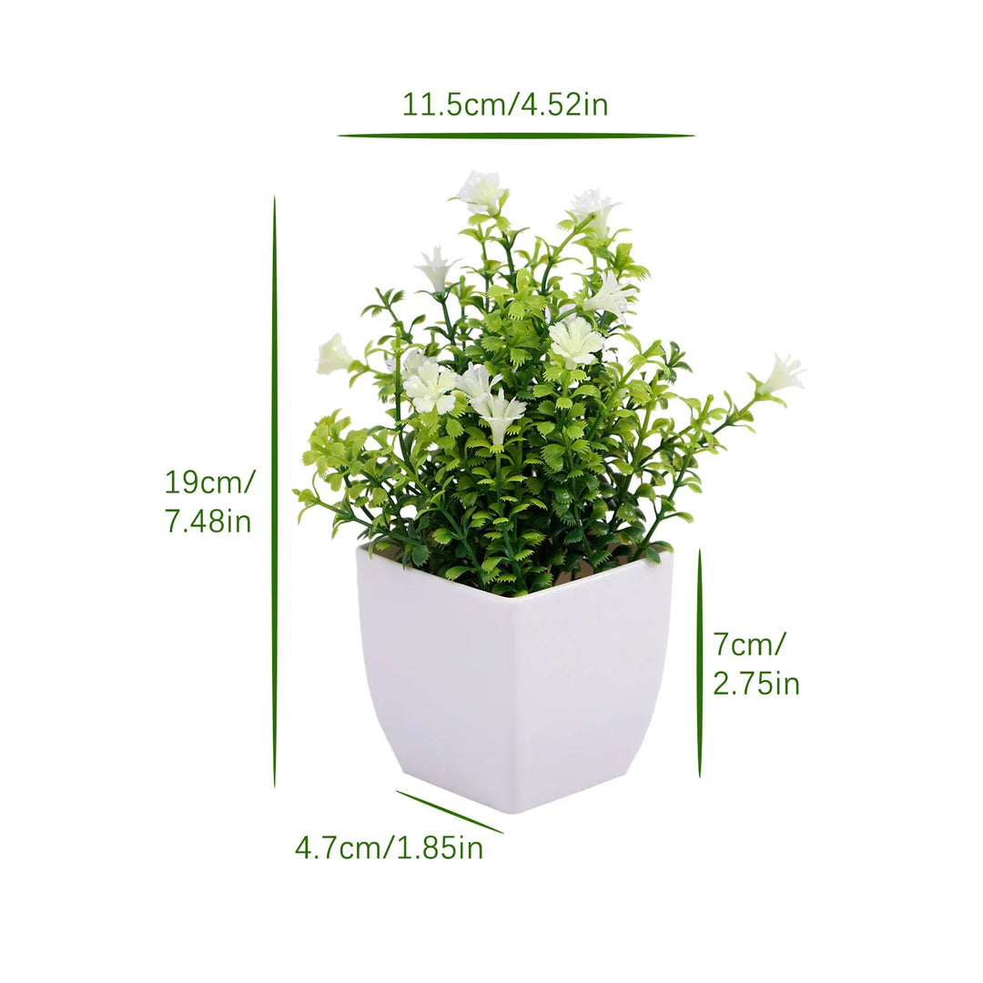 Artificial Potted Plant for Window