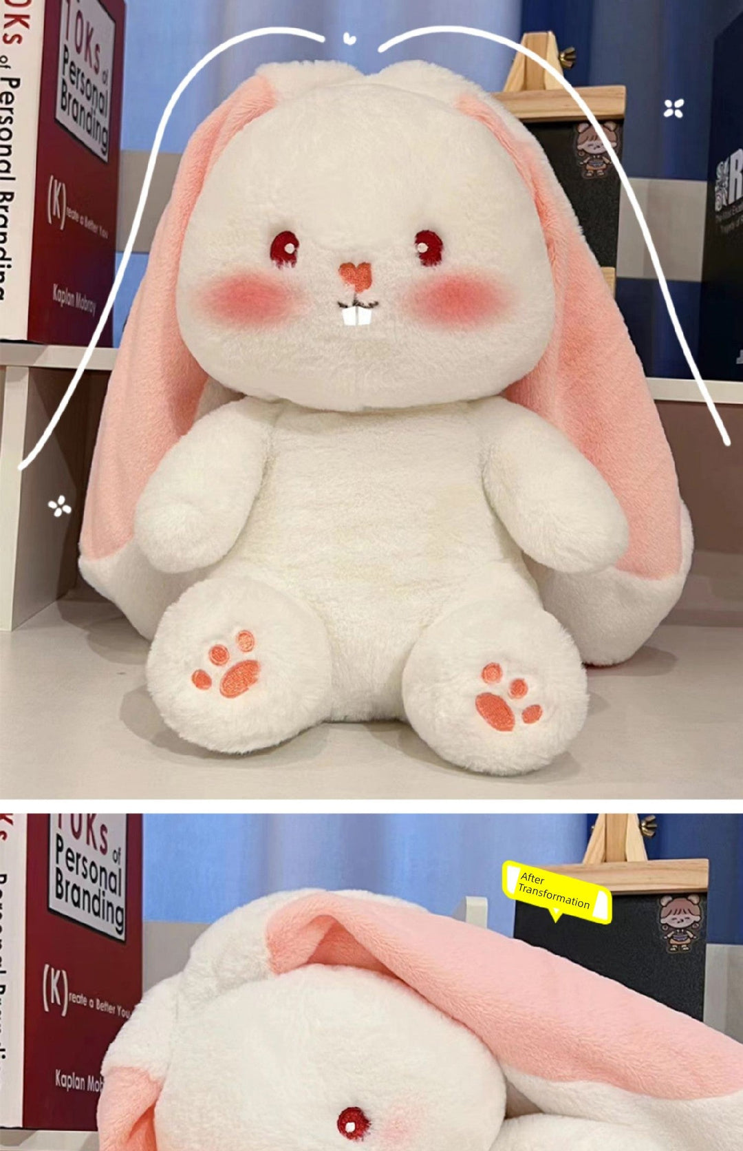 Strawberry Rabbit Birthday Gift Girl Girlfriends Girl Practical Ideas Doll Doll Kids Teacher Sister Cute