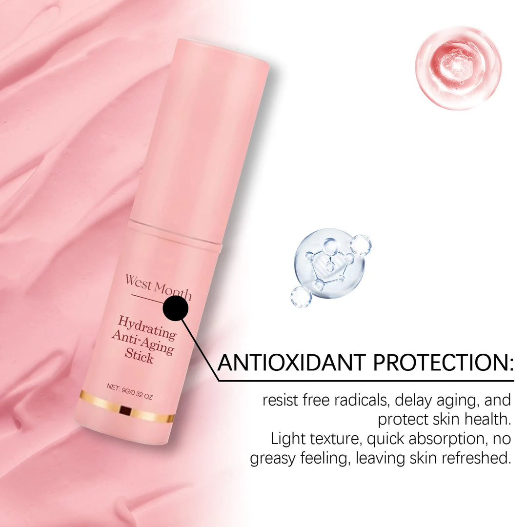Collagen Wrinkle Removal Multi Bounce Balm Stick Instant Anti-Aging Firming Lift Brighten Facial Dull Skin Moisturizer Cosmetics