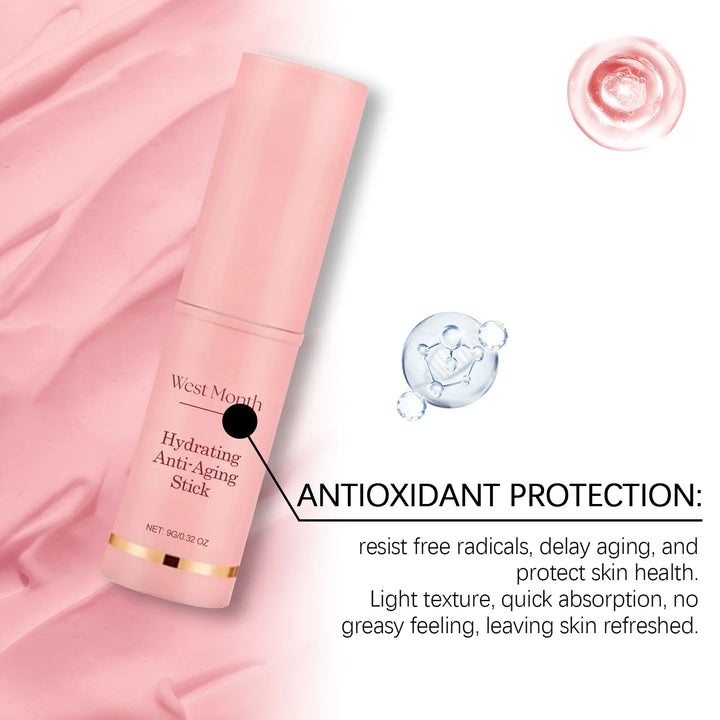 Collagen Wrinkle Removal Multi Bounce Balm Stick Instant Anti-Aging Firming Lift Brighten Facial Dull Skin Moisturizer Cosmetics