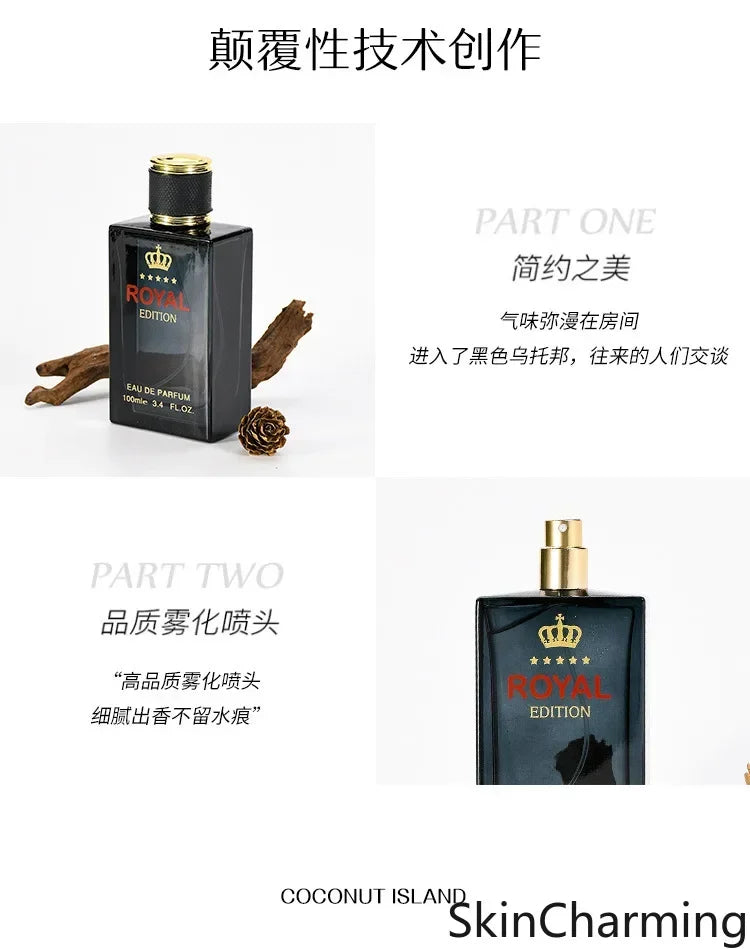 Men's Fresh Amber Perfume