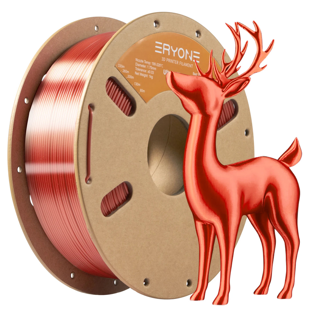 Eryone Promotion Ultra SILK PLA Filament 3D Printing New Arrival 1.75mm 1Kg For 3D Printer High Quality Fast delivery