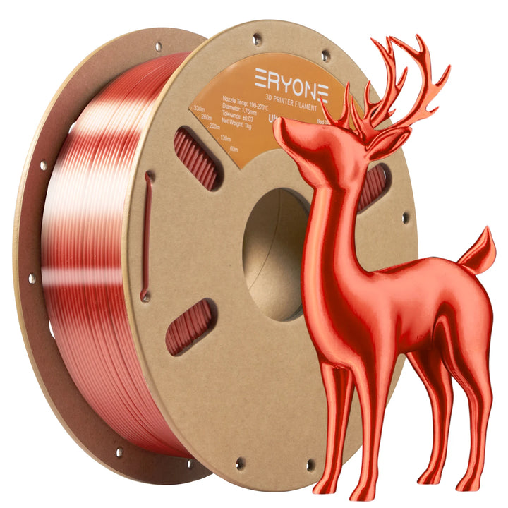 Eryone Promotion Ultra SILK PLA Filament 3D Printing New Arrival 1.75mm 1Kg For 3D Printer High Quality Fast delivery