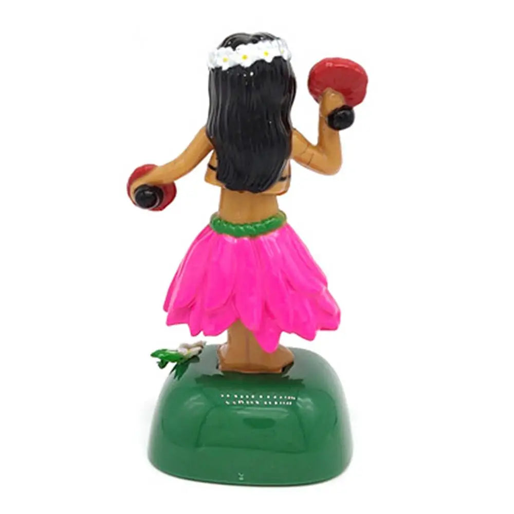 HulaGirl Dashboard Doll HulaGirl Dashboard Hawaii Dancing Girl Car Dashboard Decorations Solar Dancing Figure Toy
