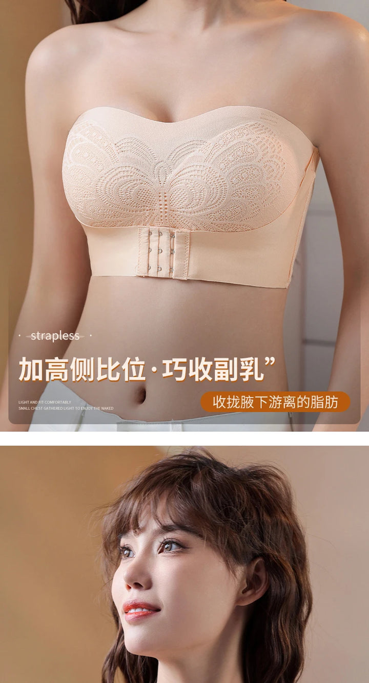 Front Closure Posture Corrector Bras M-6XL Women Sports Underwear Sleep Bras Butterfly Beaty Back Bralette Humpback Correct Tops