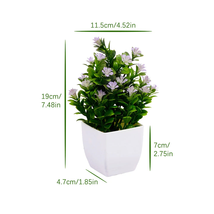 Artificial Potted Plant for Window